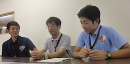 インタビューに応える職員の皆さま|実績紹介